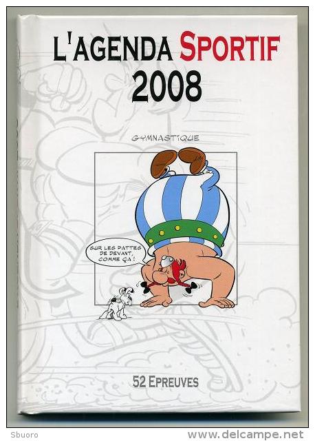 Agenda Sport Obélix Et Idéfix 2008 - Neuf - Uderzo Et Goscinny - Les Aventures D'Astérix Le Gaulois - Agendas & Calendriers