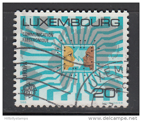 Luxembourg  Scott No.  788  Used Year 1988 - Used Stamps