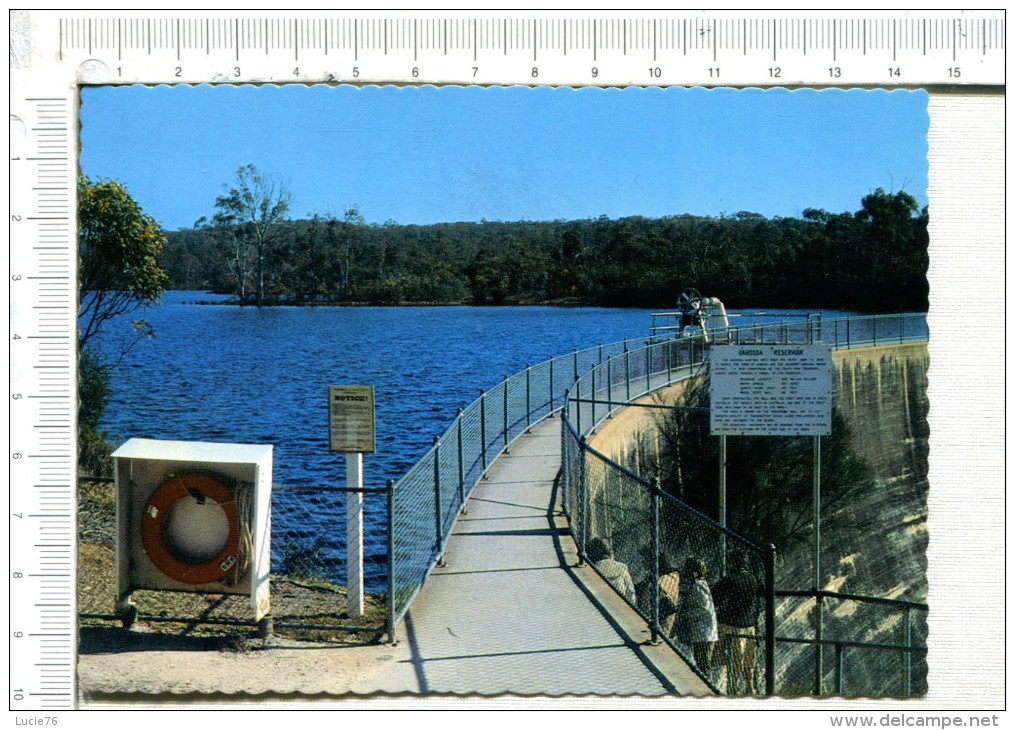 AUSTRALIE  -    BAROSSA  VALLEY  S.A.  -  "  WHISPERING   WALL "  -  BAROSSA  RESERVOIR - Barossa Valley