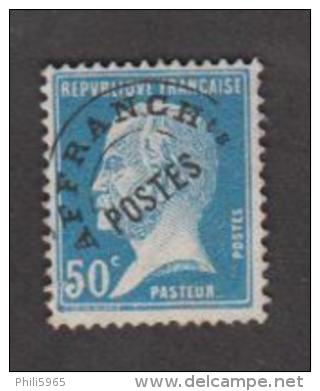 France - Préoblitéré Pasteur N°68 ** Neuf Sans Charnière - Côte Yvert : 285 Euros - TB - 1893-1947