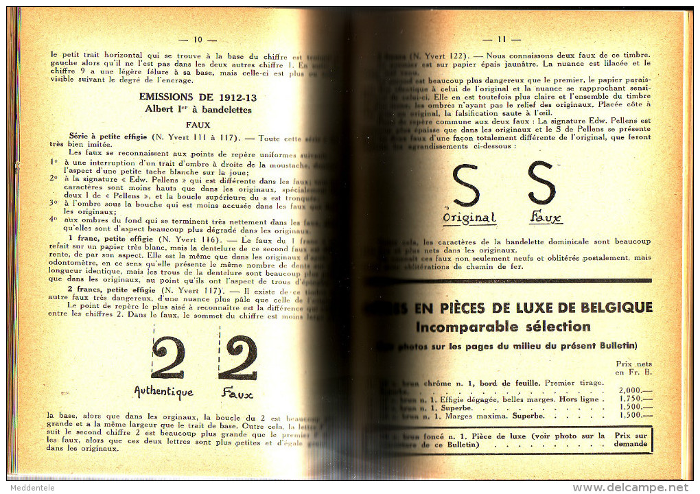 BULLETINS PHILATELIQUES WILLIAME 12 Numéros Reliés 1944-1945 Super Etat TRES RARE - Philately And Postal History