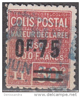 France 1928 Yvert Colis Postaux 91 O Cote (2012) 1.55 Euro Valeur Declarée - Oblitérés