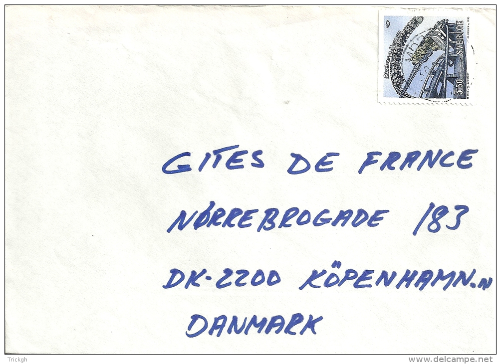 Sverige &gt;&gt; Danmark Kobenhavn - Storia Postale