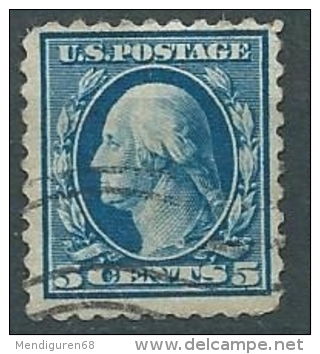 VEREINIGTE STAATEN ETATS UNIS USA 1917-19 P.11 Washington Brown Blue 5c USED SC 504 YV 203 Type A MI 227 C SG 511 - Nuovi