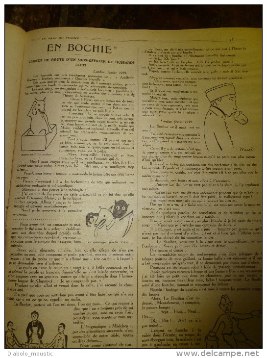 1919 LPDF:London's Royal Guards;Emeute Berlin,Dusseldorf;USA au Château Val-les-Ecoliers;Martyrs d'ANVERS;Ortie-aliment