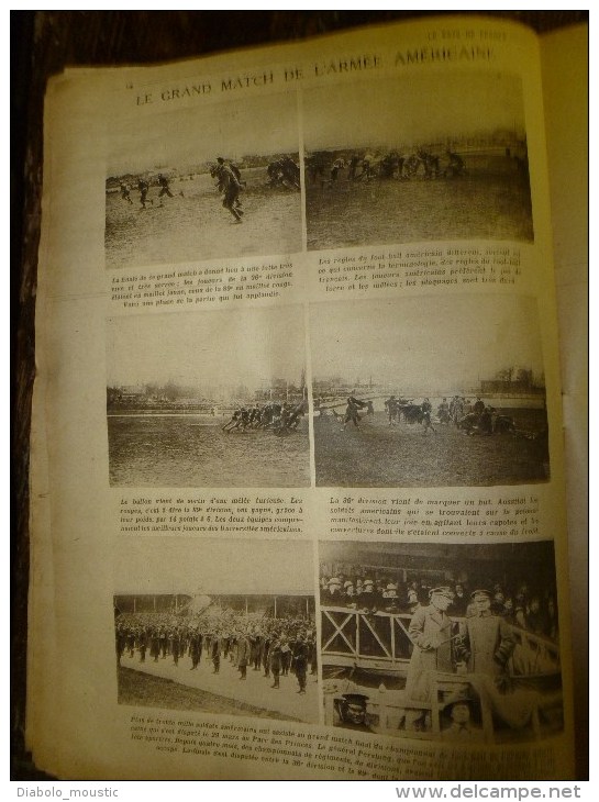 1919 LPDF:London's Royal Guards;Emeute Berlin,Dusseldorf;USA au Château Val-les-Ecoliers;Martyrs d'ANVERS;Ortie-aliment