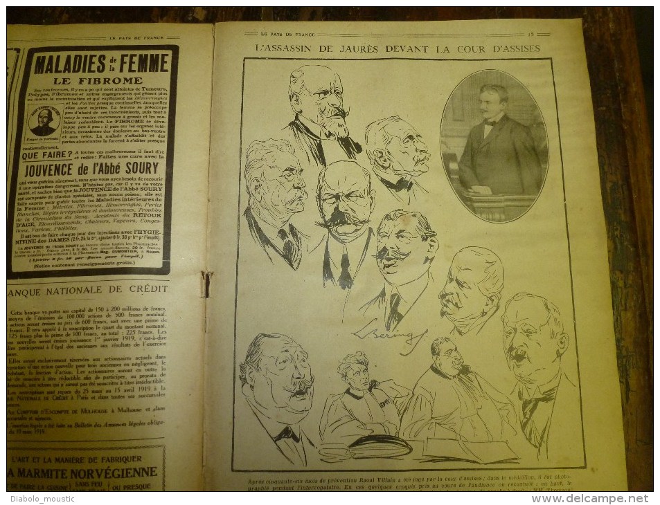 1919 LPDF:London's Royal Guards;Emeute Berlin,Dusseldorf;USA au Château Val-les-Ecoliers;Martyrs d'ANVERS;Ortie-aliment