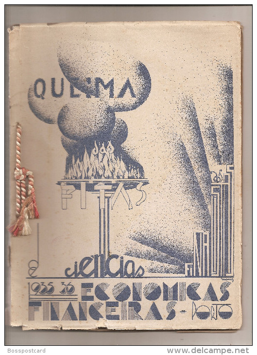 Porto - Queima Das Fitas Dos Finalistas De Ciências 1935-1936. Portugal - Old Books