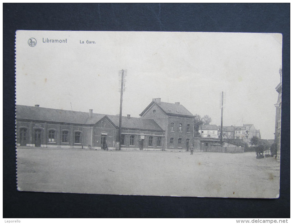 AK LIBRAMONT Le Gare   Ca.1910 /// D*14338 - Libramont-Chevigny