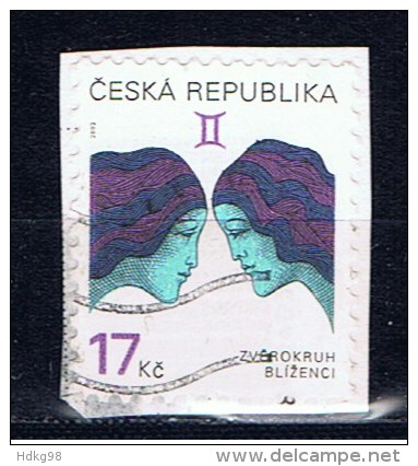 CZ+ Tschechei 2002 Mi 329 Zwillinge - Used Stamps