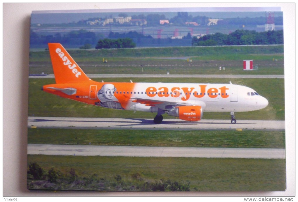 EASYJET  A 319   G EZBI        COLLECTION VILAIN N° 839 - 1946-....: Moderne