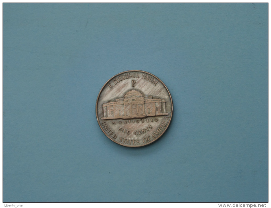 1944 P - 5 Cents - KM / 192a ( Uncleaned - Details Zie Foto´s ) ! - 1938-…: Jefferson