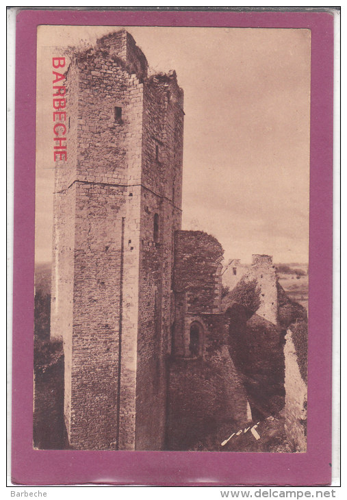 87.- Environs De LIMOGES .- Ruines De Chalusset - La Grande Tour - Chalus