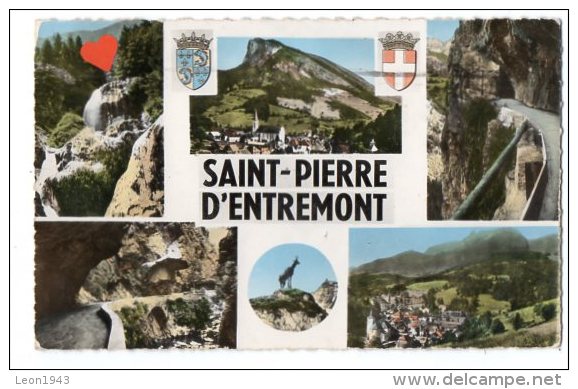 16204-LE-38-73-Souvenir De SAINT-PIERRE D'ENTREMONT-alt.644 M.----------------multivues - Saint-Pierre-d'Entremont