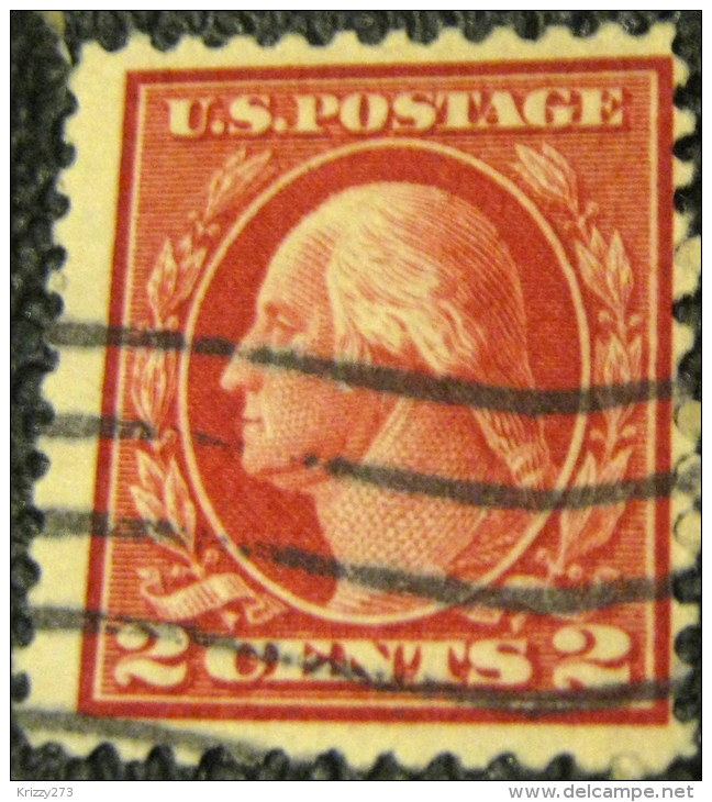 United States 1912 George Washington 2c - Used - Oblitérés