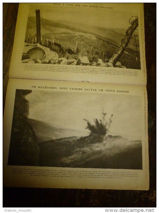 1918 LPDF:Middelkerke-Bains; LENGENFELDKOPF; Topillage TUSCANIA côte d'Irlande;Le bombardement par avion..etc