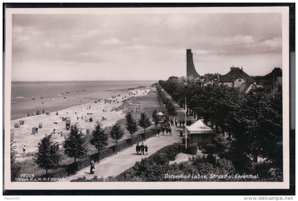 Ostseebad Laboe - Strand Und Ehrenmal - Laboe