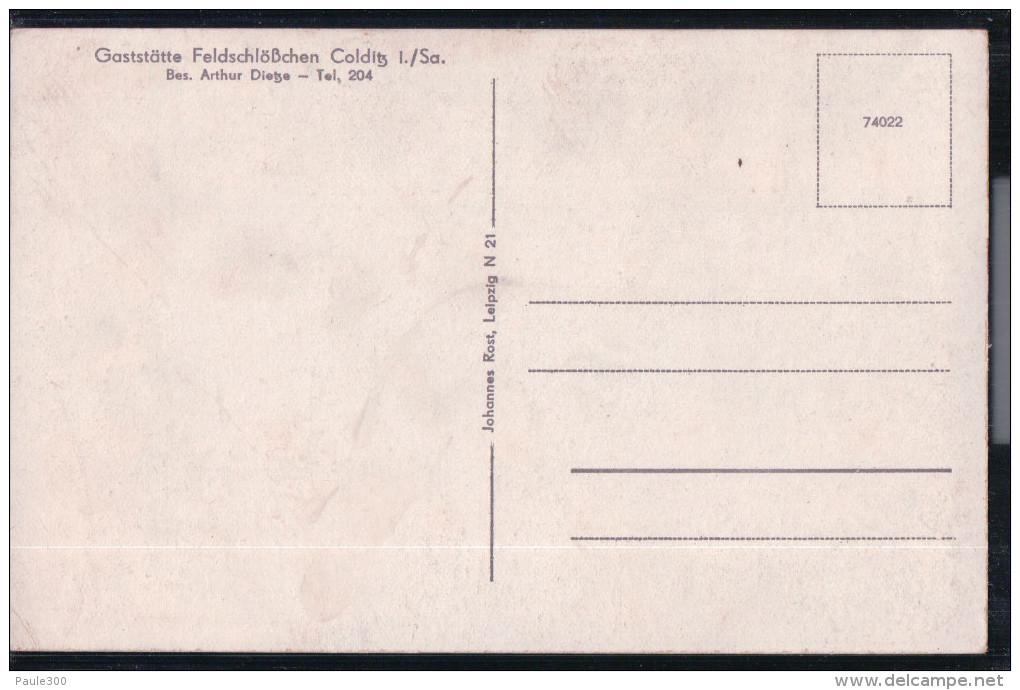 Colditz - Gaststätte Feldschlößchen - Colditz