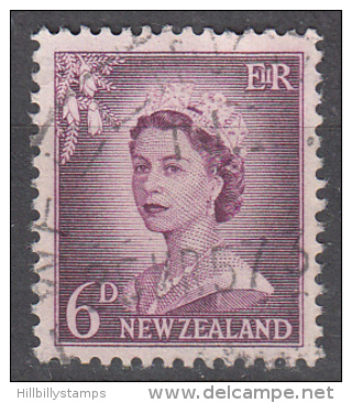 New Zealand     Scott No  311    Used     Year   1955 - Used Stamps