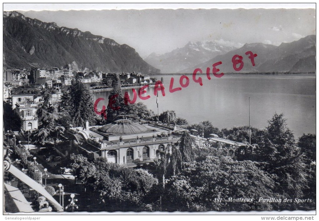 SUISSE - MONTREUX - PAVILLON DES SPORTS - Port