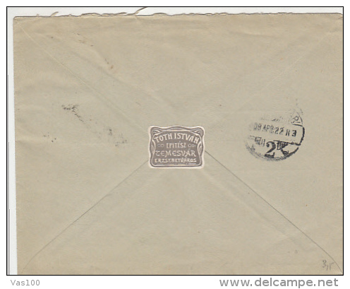 ROYAL CROWN STAMP ON COVER, CONSTRUCTION COMPANY HEADER, 1909, HUNGARY - Cartas & Documentos