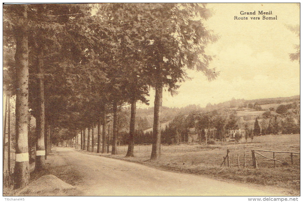 GRAND MENIL - Route Vers Bomal - Manhay