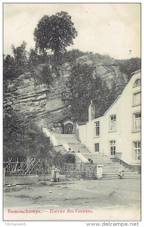 REMOUCHAMPS  -  Entrée Des Grottes - Aywaille