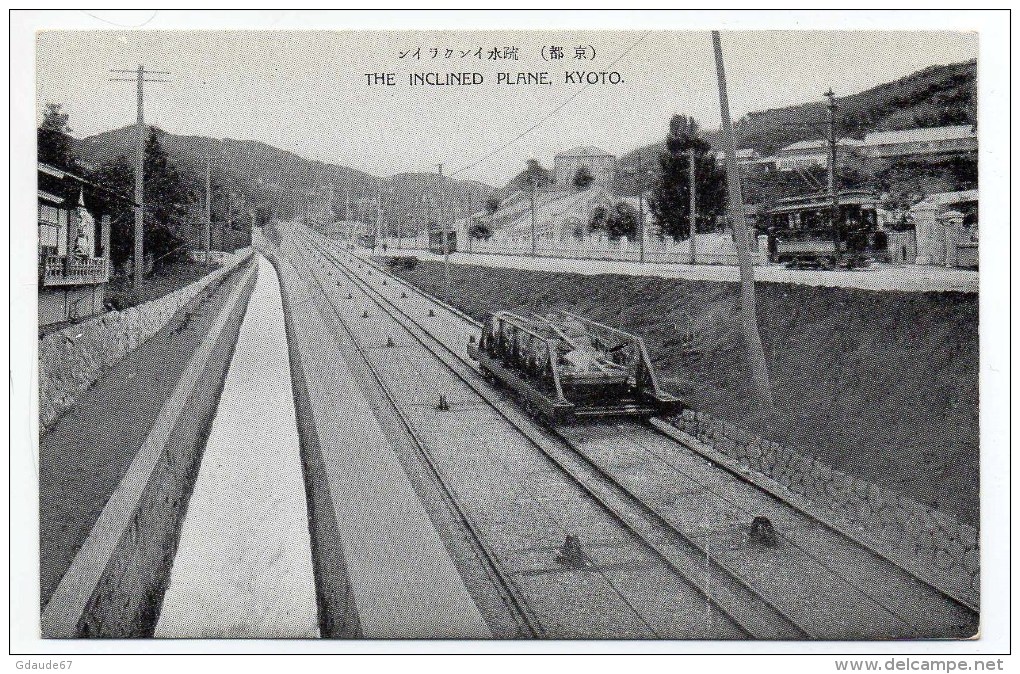 KYOTO (JAPON) - THE INCLINED PLANE - Kyoto