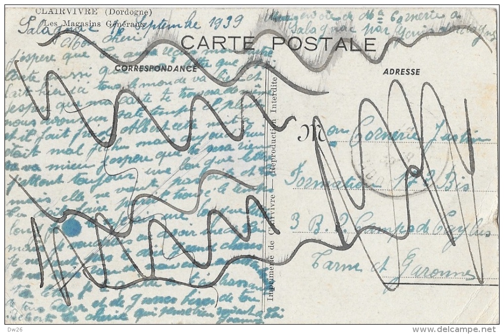 Clairvivre Dordogne - Les Magasins Généraux - Autres & Non Classés