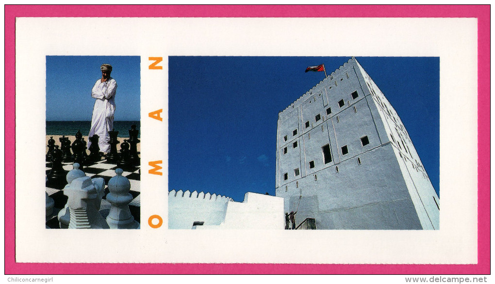 6 Cartes Panoramiques -  Dubaï - Oman - Belles Maisons - Fort De Sohar .... - Oman