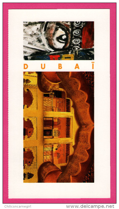 6 Cartes Panoramiques -  Dubaï - Oman - Belles Maisons - Fort De Sohar .... - Oman