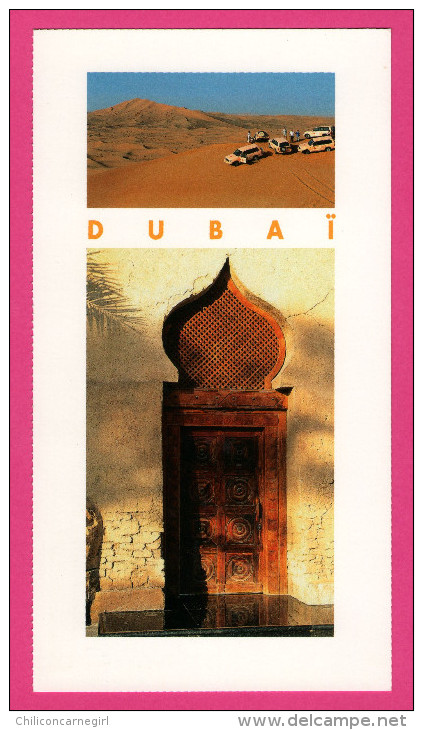 6 Cartes Panoramiques -  Dubaï - Oman - Belles Maisons - Fort De Sohar .... - Oman