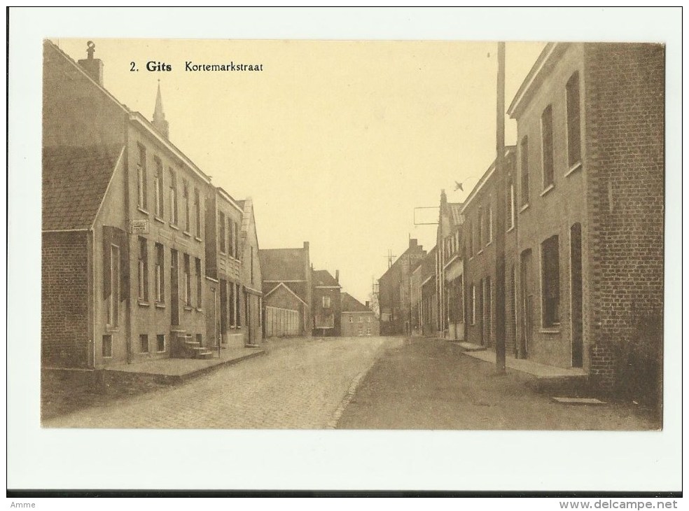 Gits   *  Kortemarkstraat - Hooglede