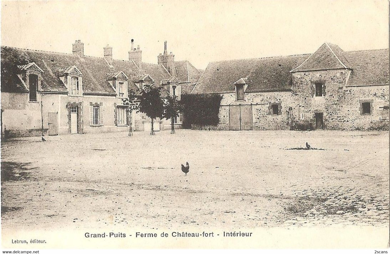 Dépt 77 - GRANDPUITS-BAILLY-CARROIS - Grand-Puits - Ferme De Château-fort (Châteaufort) - Lebrun, éditeur - Baillycarrois