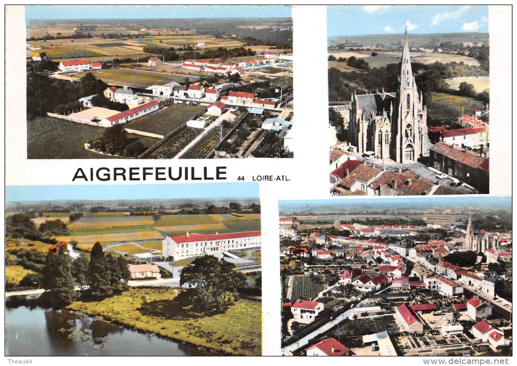 ¤¤  -  AIGREFEUILLE   -  Multivues  -  Eglise Et Vue Générale  -  ¤¤ - Aigrefeuille-sur-Maine