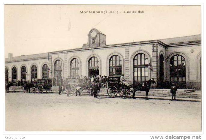 Montauban - Gare Du Midi ( Attelages ) - Montauban