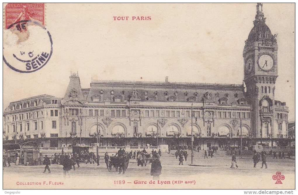 TOUT PARIS - Gare De Lyon - Métro Parisien, Gares