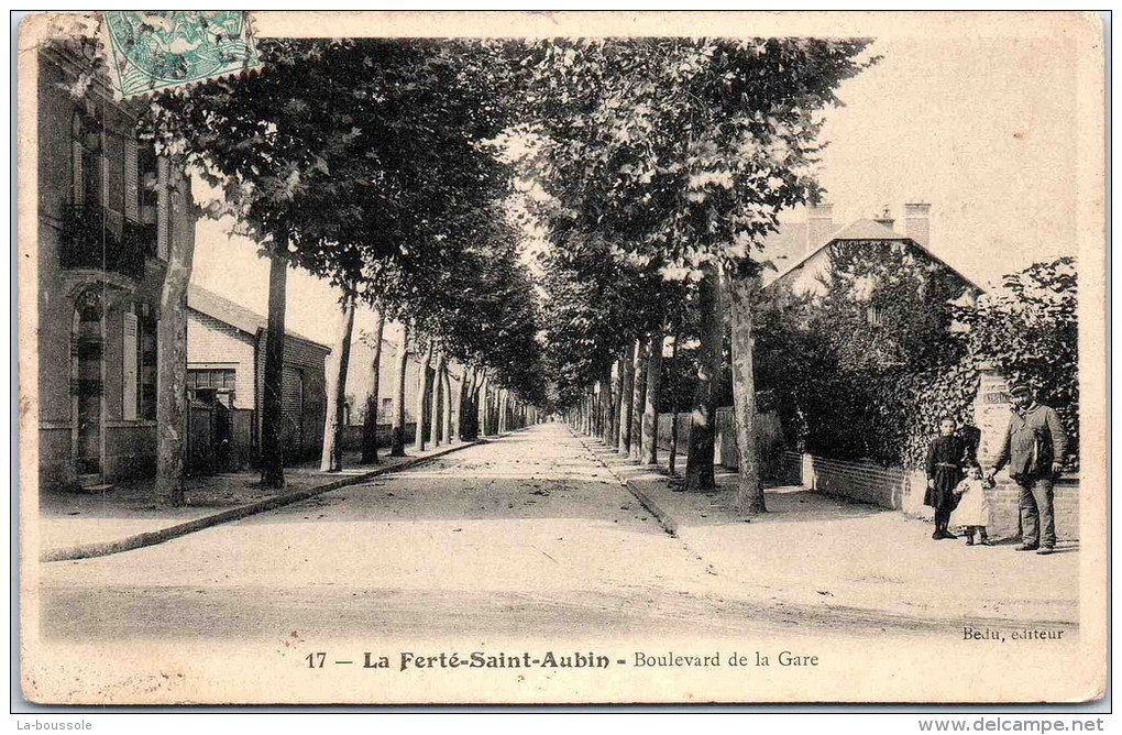 45 LA FERTE SAINT AUBIN - Boulevard De La Gare - La Ferte Saint Aubin