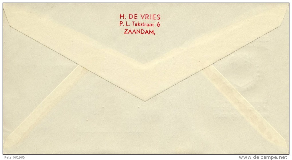 E16 - Met Adres / Open Klep (CW = &euro; 130,-) - FDC