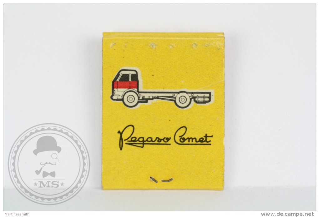 Vintage Matchbox/ Matches - Pegaso Comet Old Truck - Cajas De Cerillas (fósforos)