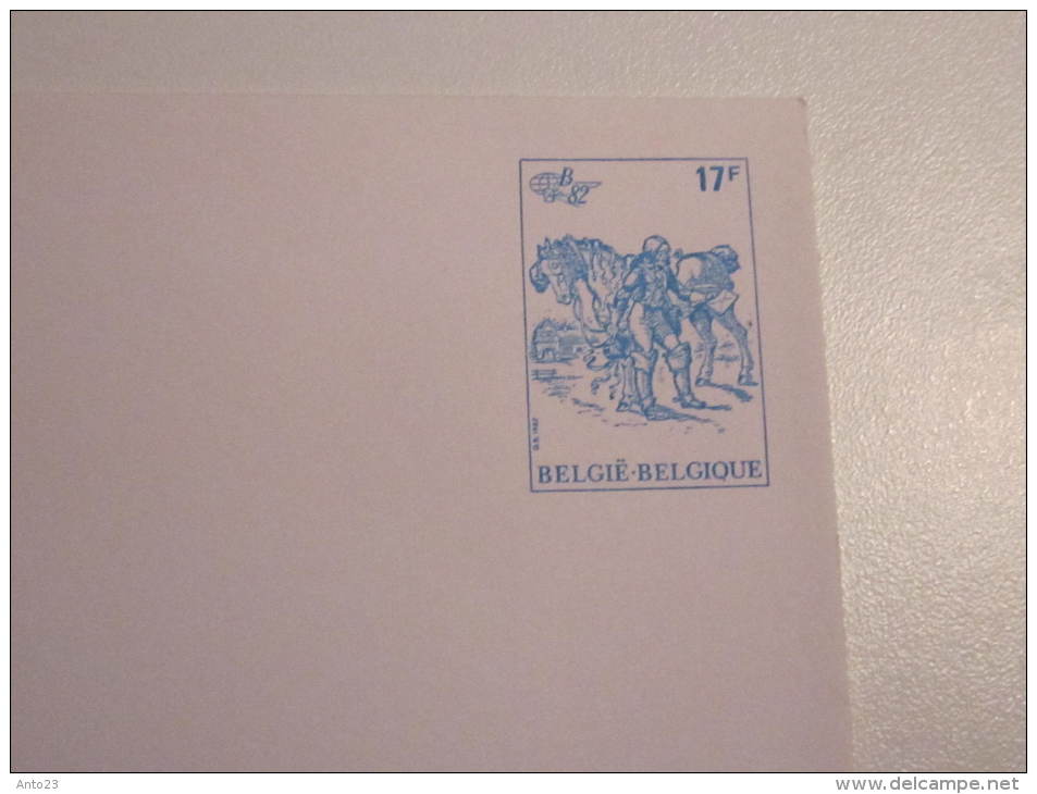 Enveloppe Entier Postal Belgique Belgie  1982 - Briefe