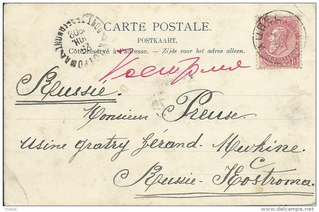 Aubel - Rue De La Station - 1902 ( Voir Verso ) - Aubel