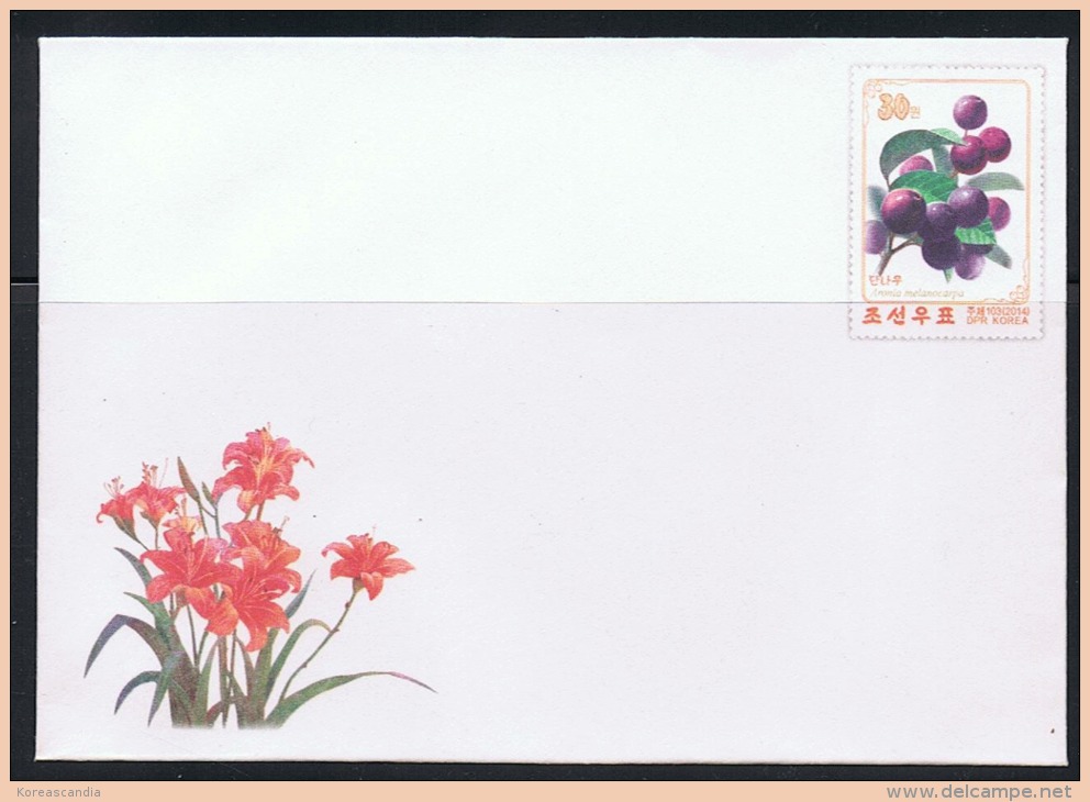 NORTH KOREA 2014 MEDICAL PLANTS STATIONERY MINT - Heilpflanzen