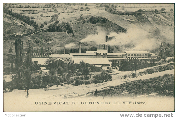 38 VIF / Usine Vicat Du Genevrey De Vif / - Vif