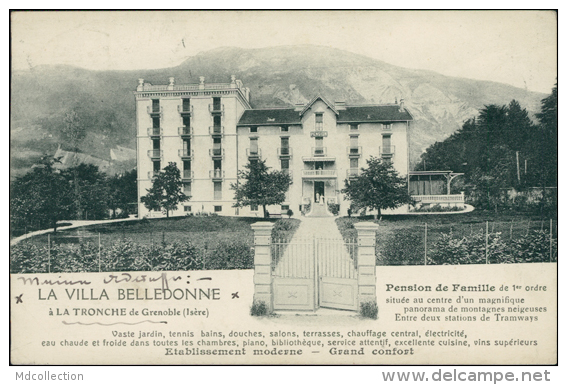 38 LA TRONCHE / La Villa Belledonne / - La Tronche