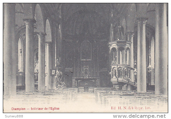 Champion - Intérieur De L'Eglise (Edit H. N.) - Namur