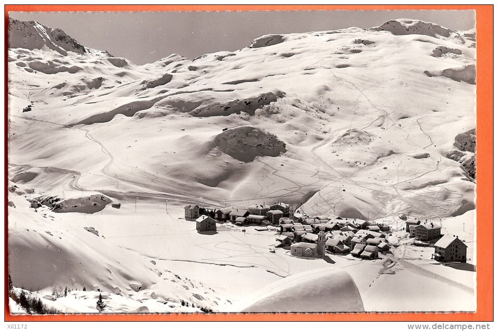 MAH-06 Bivio Am Julierpass Und Cuolms. Stempel Chur 1950 - Bivio