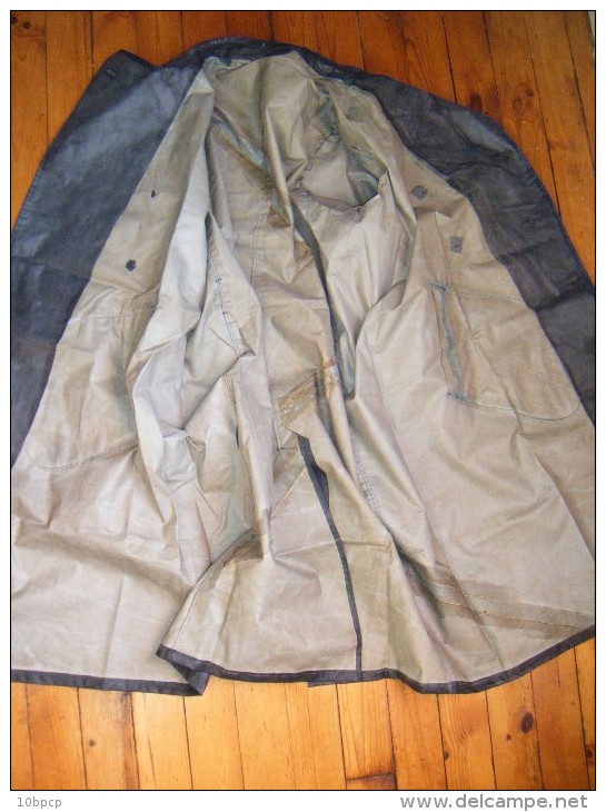 Imperméable Drôle De Guerre 39/40 Campagne De France Défense Passive Officier Français Artillerie - Uniformes