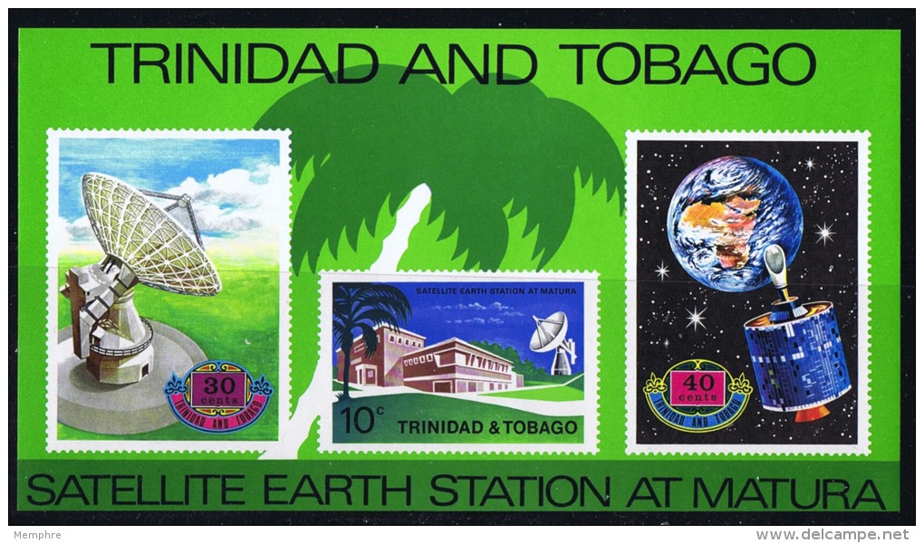 Station Terrestre De Matura  Bloc Feuillet ** - Trinidad Y Tobago (1962-...)