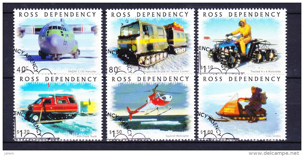 Ross Dependency YT N° 72 à 77 ** - Used Stamps